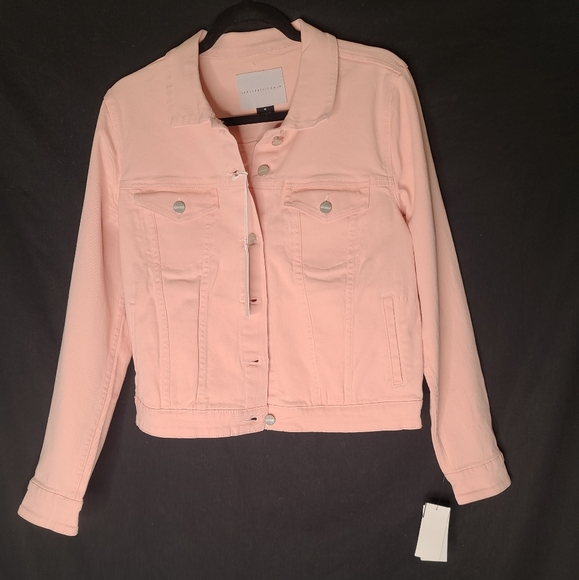 NWT - PINK DENIM JACKET BY SANCTUARY - Picture 13 of 16